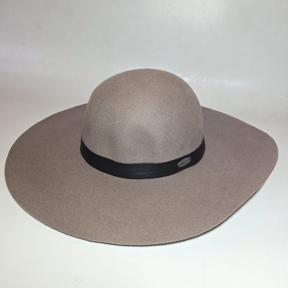 Wallaroo Aspen Wool Fedora Women's Boho Indie Classic Neutral Mimimalist Hat. - Picture 6 of 8